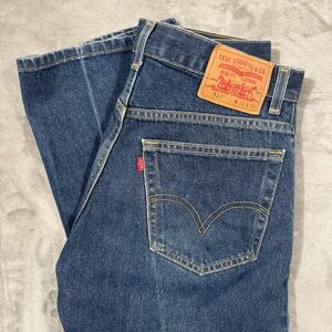 VTG Y2K Levi's 517 Bootcut Jeans Men's 33x30 Blue Medium Wash 2000's